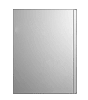Briefumschlag DIN C4 (Lasche an der breiten Seite), haftklebend ohne Fenster, beidseitig 1/1 schwarz-/weiß bedruckt