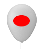 Luftballon CRYSTAL Ø 30 cm 1/0-farbig (HKS oder Pantone) einseitig bedruckt