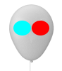 Luftballon CRYSTAL Ø 30 cm 2/0-farbig (HKS oder Pantone) einseitig bedruckt
