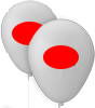 Luftballon PASTELL Ø 27 cm 1/1-farbig (HKS oder Pantone) zweiseitig bedruckt