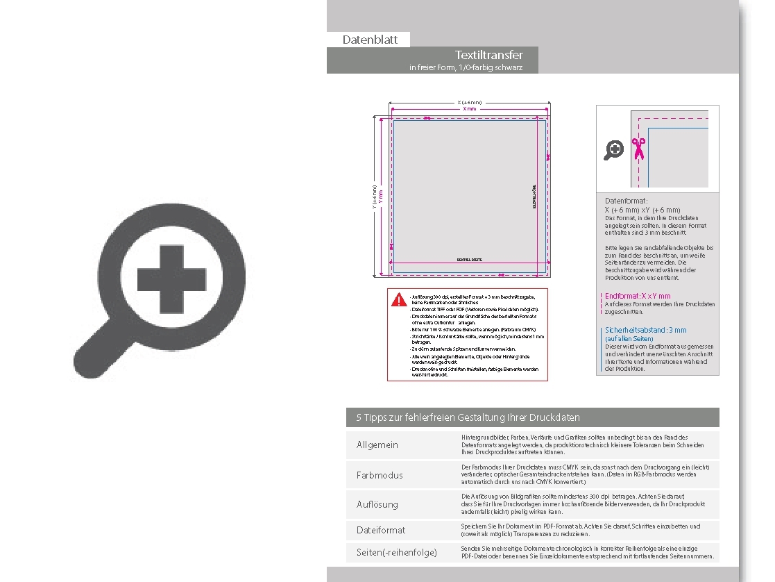 Product Bild hochwertiger_textiltransfer_in_frei-form__einseitig_1_0-farbig_(schwarz)_bedruckt
